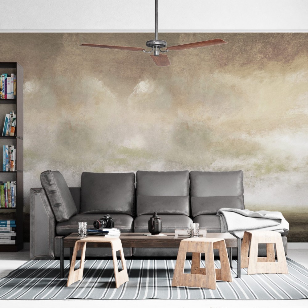 Sanatsal Soyut Bulut ve Gökyüzü Desenli Duvar Kağıdı